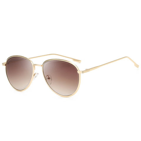 Premium Metal Aviator Sunglasses – UV400 Gradient Lens (Unisex)