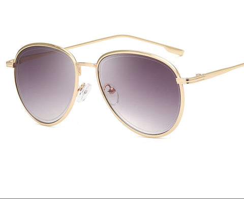 Premium Metal Aviator Sunglasses – UV400 Gradient Lens (Unisex)
